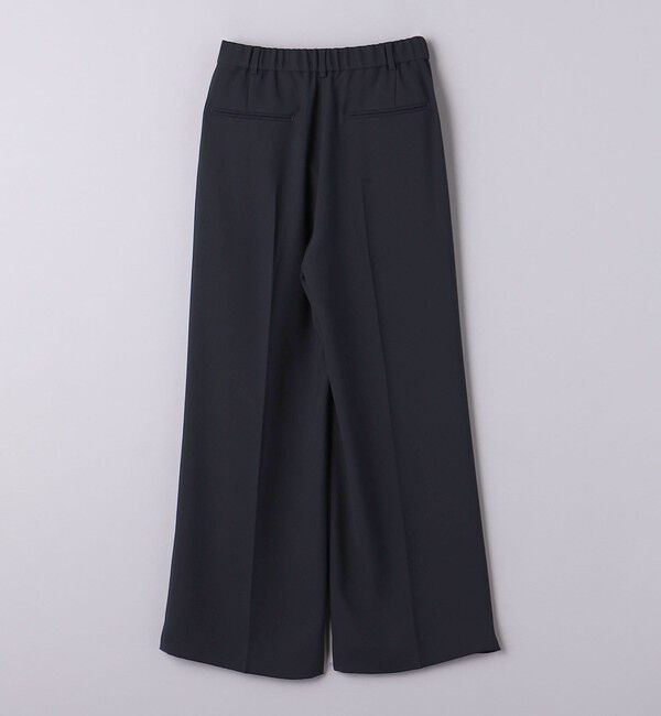 UNITED ARROWS「ポリエステル 2タック ワイドパンツ」|スラックス|