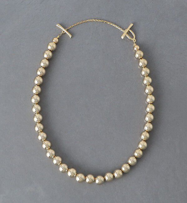 UNITED ARROWS「メタルボール 2WAY ネックレス」|ネックレス|