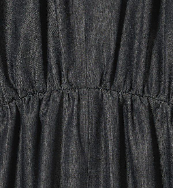 ASTRAET「＜ASTRAET＞デニムライク ギャザー ワンピース」|ワンピース|