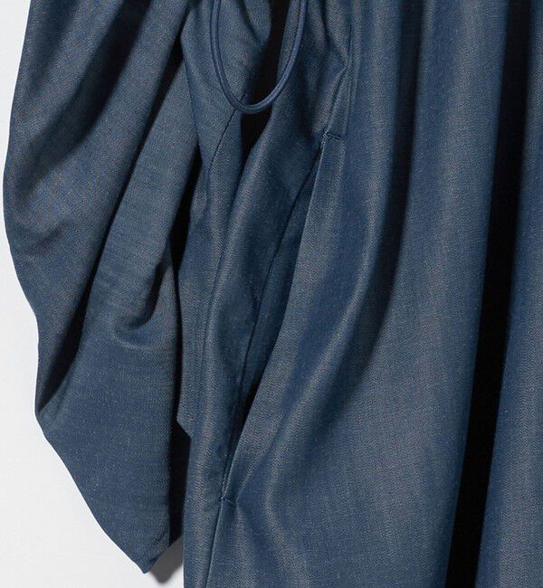 ASTRAET「＜ASTRAET＞デニムライク ギャザー ワンピース」|ワンピース|