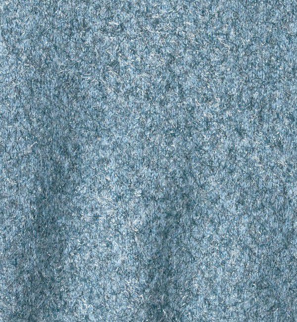 UNITED ARROWS「グリッター スキッパーポロ ベスト」|ニット・セーター|