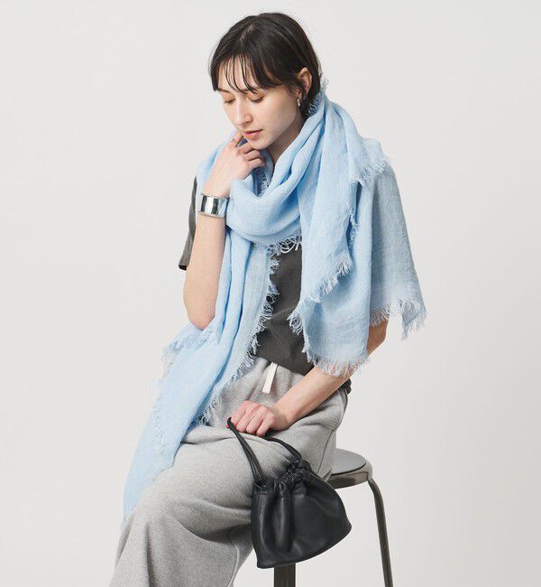 UNITED ARROWS「＜ASAUCE MELER＞LI GAUZE ストール」|ストール|