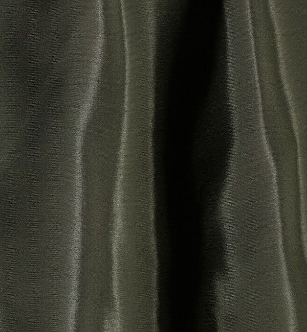 UNITED ARROWS「アセテートポリエステル ベイカースカート」|タイト|