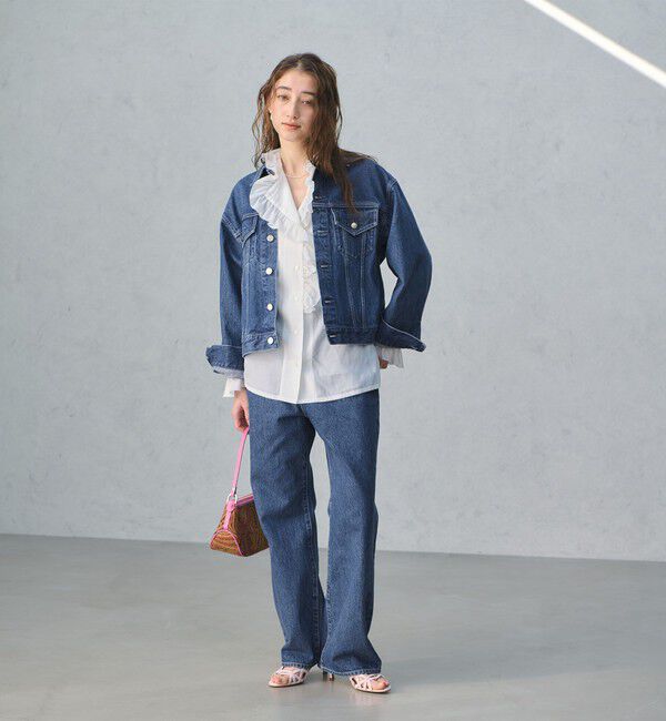 UNITED ARROWS「ストレート デニムパンツ」|デニム|