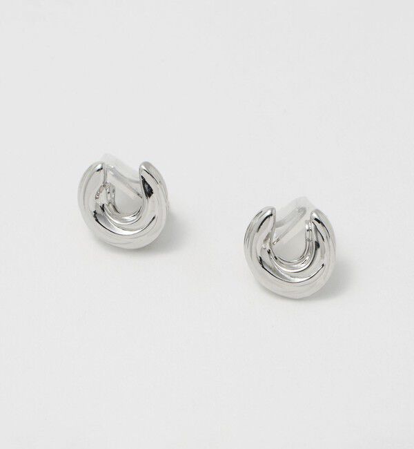 UNITED ARROWS「カービングC イヤリング」|イヤリング|