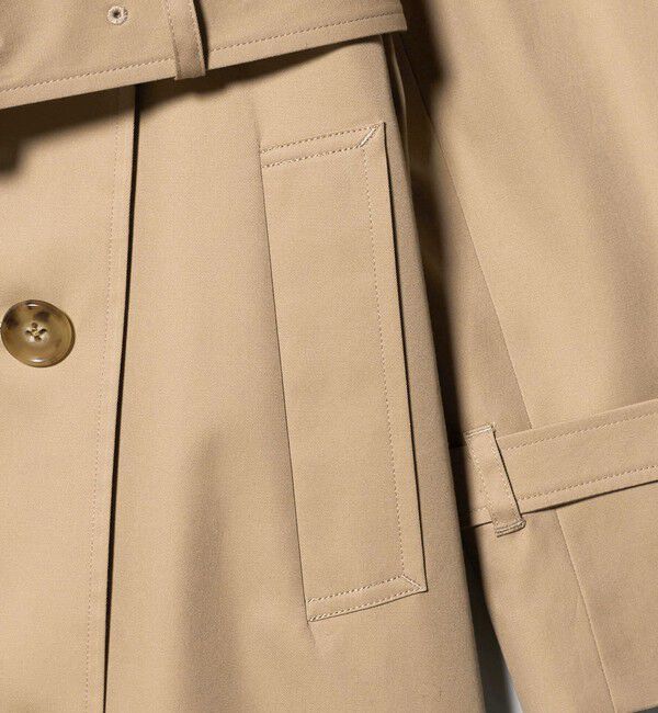 UNITED ARROWS「コットンギャバ トレンチコート」|トレンチコート|