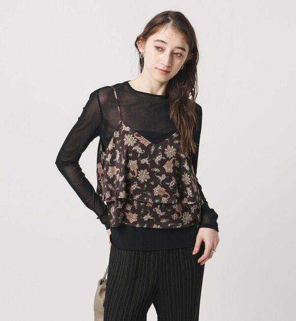 UNITED ARROWS「＜TICCA＞2WAY プリント キャミソール」|Tシャツ・カットソー|