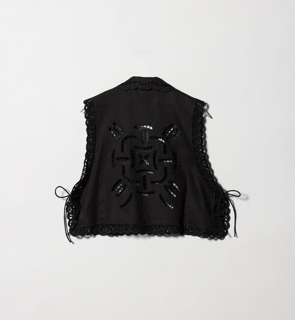 UNITED ARROWS「＜dahl&rsquo;ia＞カットワーク ベスト」|ベスト・ジレ|