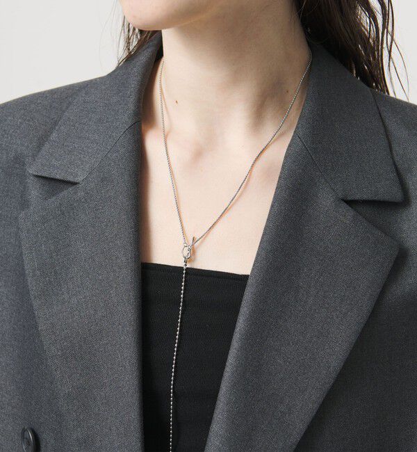 UNITED ARROWS「NRW ロングチェーン ネックレス」|ネックレス|SILVER