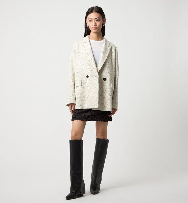 EMMEL REFINES「＜EMMEL REFINES＞EM ノットツイードライク ジャケット」|テーラードジャケット|