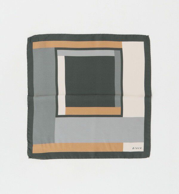 UNITED ARROWS green label relaxing「＜Bleck＞フレーム ツイル ポケットチーフ」|バンダナ・スカーフ|