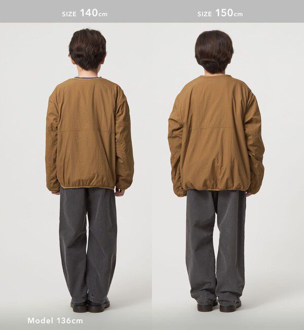 UNITED ARROWS green label relaxing「フリースリバー ブルゾン  / キッズ  撥水 100cm-160cm」|その他|