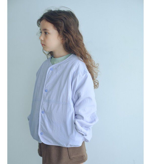 UNITED ARROWS green label relaxing「フリースリバー ブルゾン  / キッズ  撥水 100cm-160cm」|その他|LILAC
