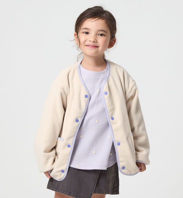 UNITED ARROWS green label relaxing「フリースリバー ブルゾン  / キッズ  撥水 100cm-160cm」|その他|