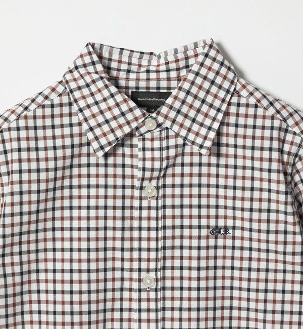 UNITED ARROWS green label relaxing「チェックシャツ / キッズ 140cm-160cm」|シャツ・ブラウス|