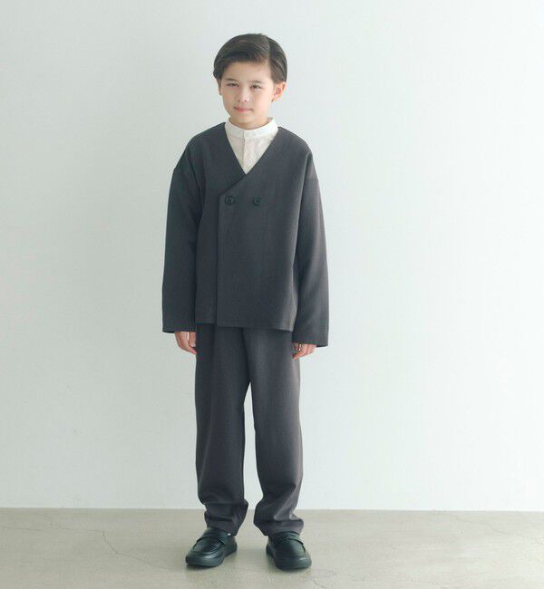 UNITED ARROWS green label relaxing「バンドカラーシャツ / キッズ 140cm-160cm」|シャツ・ブラウス|