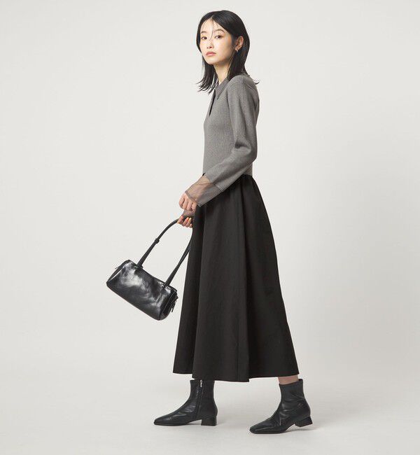 UNITED ARROWS green label relaxing「ポロニット ドッキング ワンピース」|ワンピース|