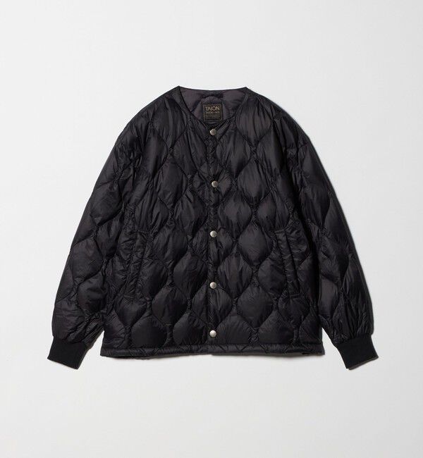 UNITED ARROWS green label relaxing「【別注】＜TAION＞ノーカラー ダウン / キッズ  140cm-150cm」|ダウン|