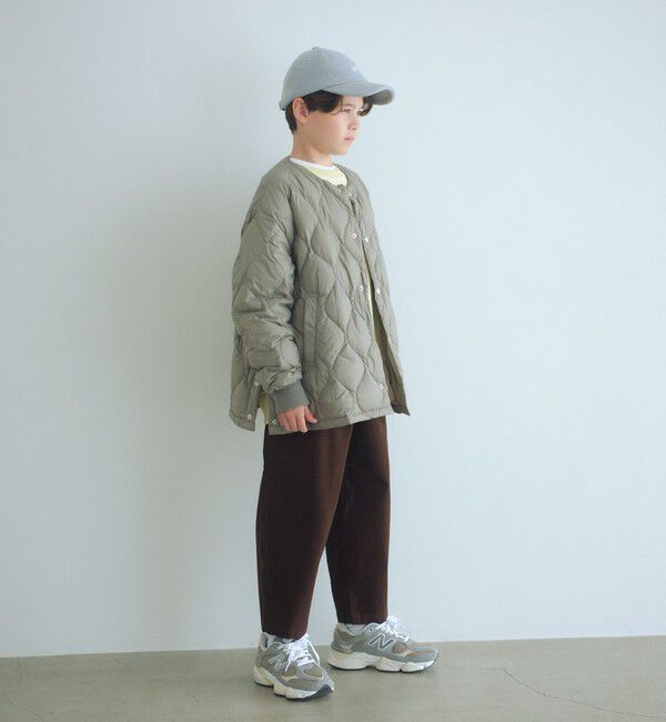 UNITED ARROWS green label relaxing「【別注】＜TAION＞ノーカラー ダウン / キッズ  140cm-150cm」|ダウン|