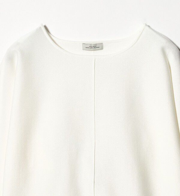 UNITED ARROWS green label relaxing「ブライト フォルム ドルマン プルオーバー ニット」|ニット・セーター|