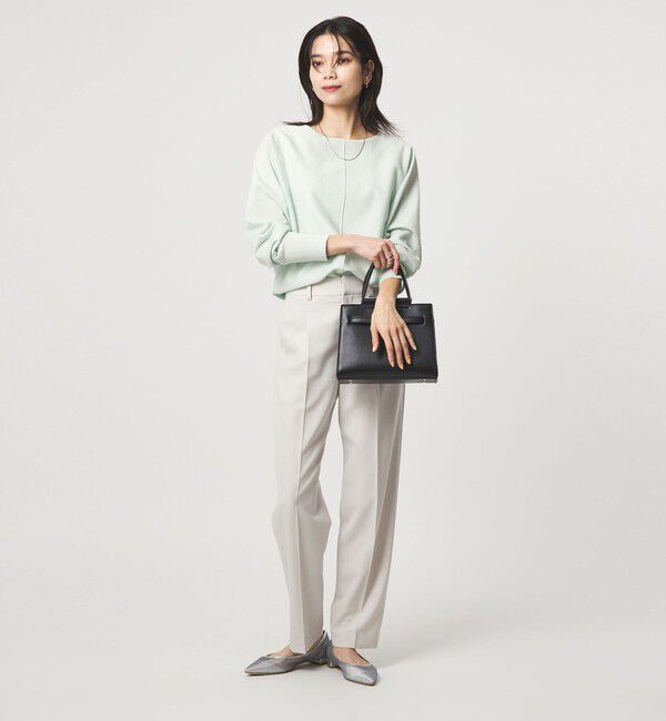 UNITED ARROWS green label relaxing「ブライト フォルム ドルマン プルオーバー ニット」|ニット・セーター|