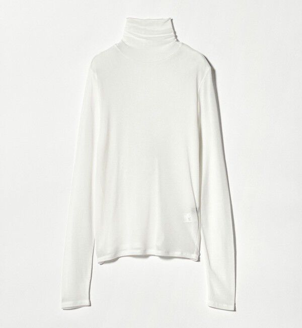 UNITED ARROWS green label relaxing「レディ シアー タートルネック カットソー」|Tシャツ・カットソー|OFF WHITE