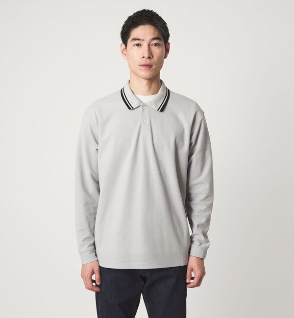 UNITED ARROWS green label relaxing「【WEB限定】ドライ クリーン ロングスリーブ ポロシャツ -吸水速乾・抗菌-」|ポロシャツ|