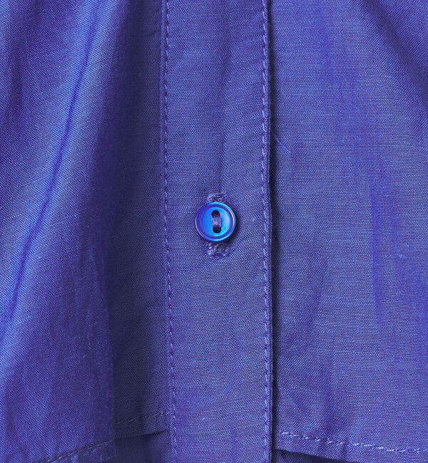 UNITED ARROWS green label relaxing「［size SHORTあり］ボイル レイヤー ギャザー ブラウス」|シャツ・ブラウス|