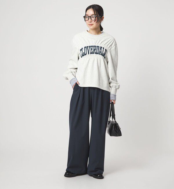 UNITED ARROWS green label relaxing「【WEB限定】＜at ease＞オルマイ スラックス ウォッシャブル ストレッチ UVカット」|スラックス|