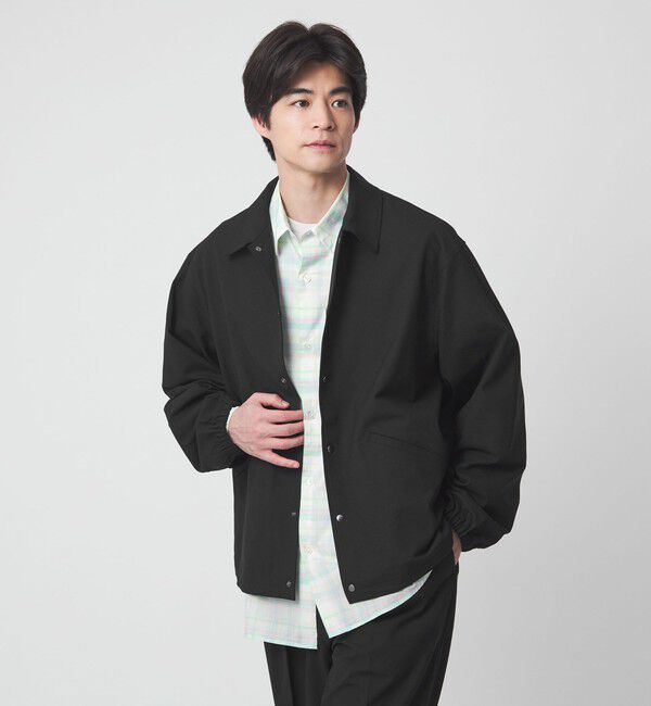 UNITED ARROWS green label relaxing「FREELITCH コーチ ジャケット  -2WAYストレッチ・吸水速乾-」|ブルゾン・スタジャン|