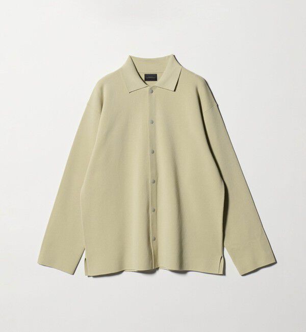 UNITED ARROWS green label relaxing「スナップ ポロカラー カーディガン」|カーディガン|BEIGE