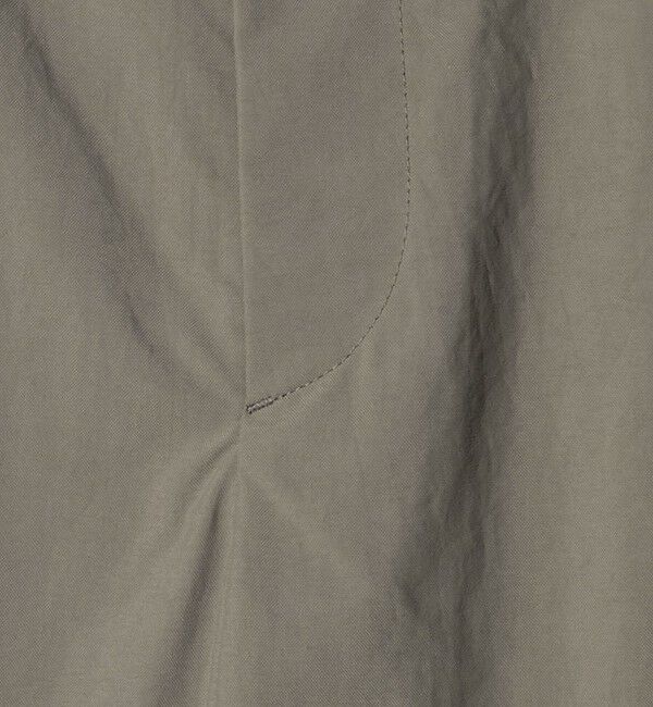 UNITED ARROWS green label relaxing「ナイロンオックス 1プリーツ W3 ワイドパンツ -撥水-」|その他|