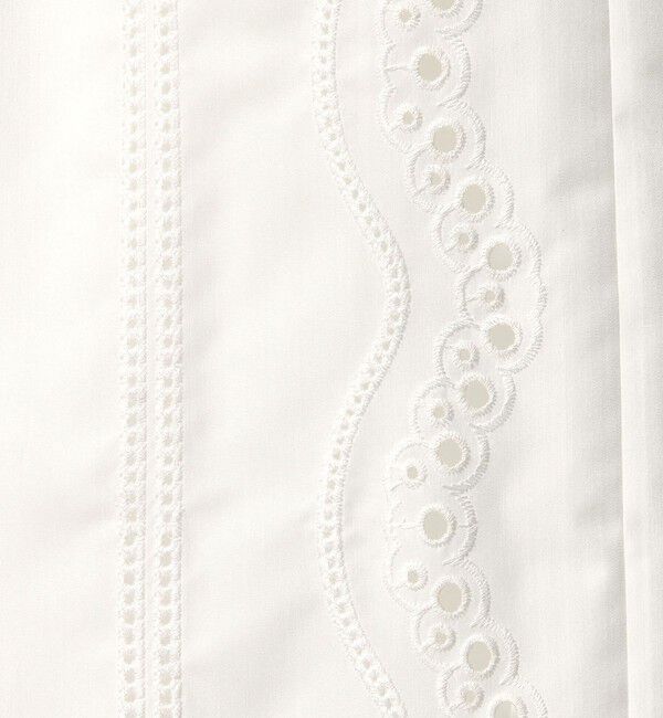 EMMEL REFINES「＜EMMEL REFINES＞EM カットワーク シシュウ パンツ」|チノ|