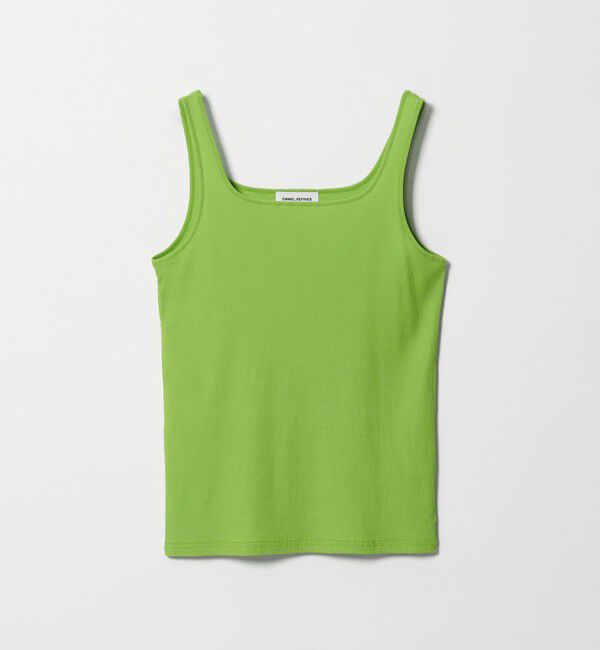 EMMEL REFINES「＜EMMEL REFINES＞EM テレコスクエア タンクトップ」|Tシャツ・カットソー|
