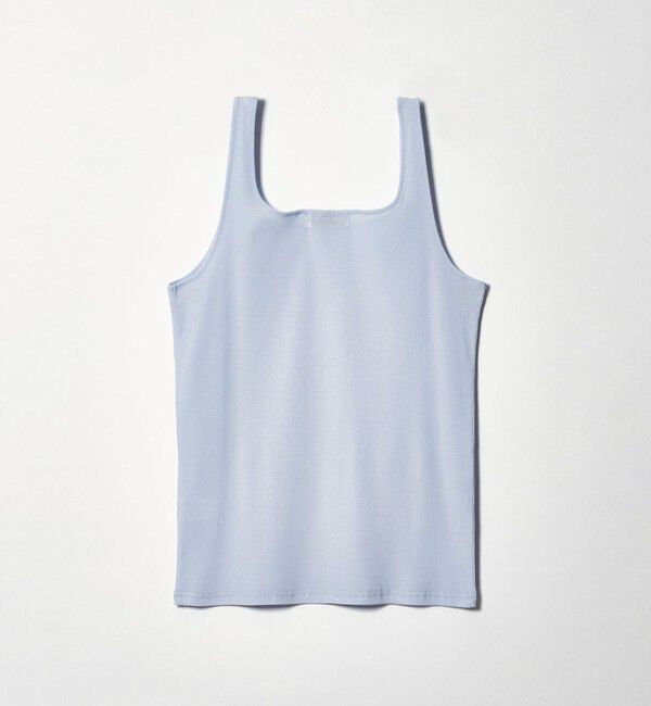 EMMEL REFINES「＜EMMEL REFINES＞EM テレコスクエア タンクトップ」|Tシャツ・カットソー|