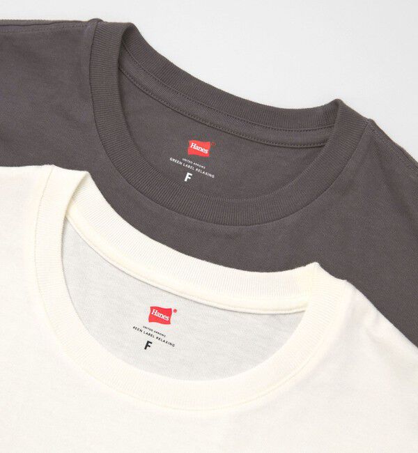 UNITED ARROWS green label relaxing「【別注】＜Hanes＞レイヤード 2セット Tシャツ」|Tシャツ・カットソー|