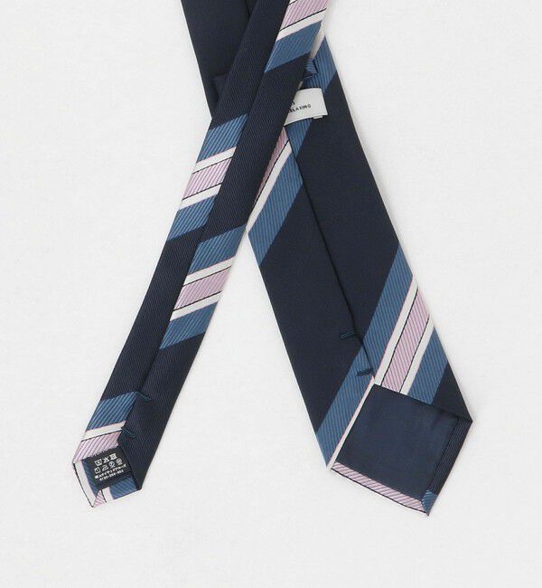 UNITED ARROWS green label relaxing「GLR ポリエステル ウォッシャブル ストライプ1 ネクタイ」|ネクタイ・蝶ネクタイ|