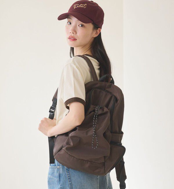 BEAUTY&YOUTH UNITED ARROWS「ドロストポケット リュック」|リュック|DK.BROWN