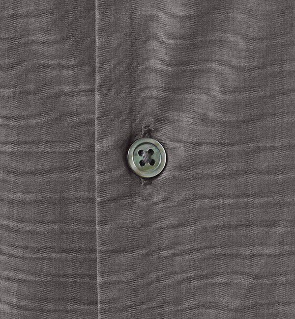 BEAUTY&YOUTH UNITED ARROWS「【WEB限定 WARDROBE SMART】コットン ワイドカラー スキッパー シャツ」|シャツ・ブラウス|