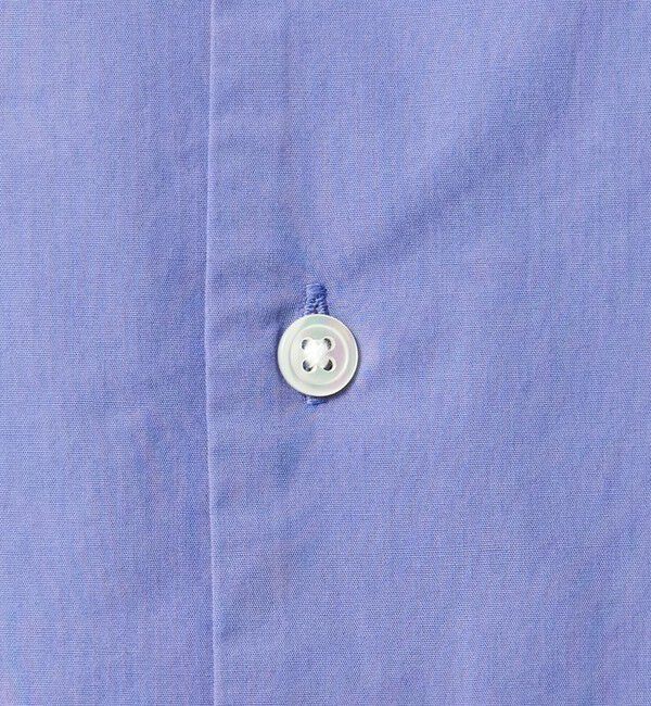 BEAUTY&YOUTH UNITED ARROWS「【WEB限定 WARDROBE SMART】コットン ワイドカラー スキッパー シャツ」|シャツ・ブラウス|