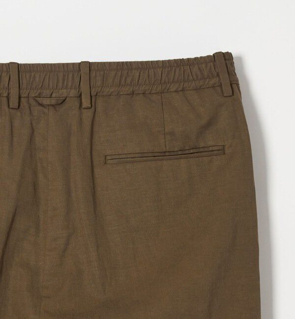 STEVEN ALAN「＜Steven Alan＞ コットン/リネン ツイル イン ツープリーツ ドレス トラウザーズ ハーフイージー」|スラックス|