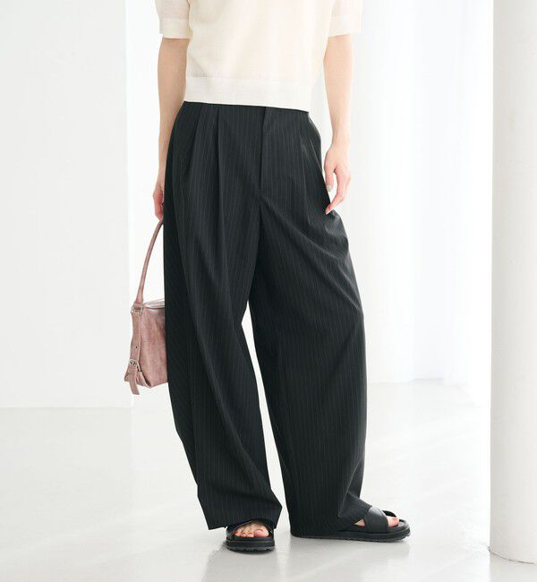 BEAUTY&YOUTH UNITED ARROWS「バックラップタックパンツ ウォッシャブル」|その他|