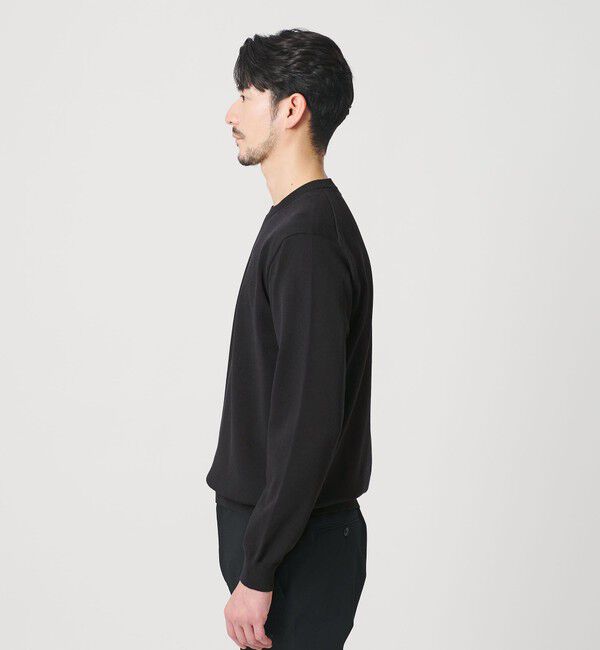 BEAUTY&YOUTH UNITED ARROWS「【WEB限定 WARDROBE SMART】KOUKIN ハイゲージ ニット クルーネック【抗菌・防臭】」|ニット・セーター|
