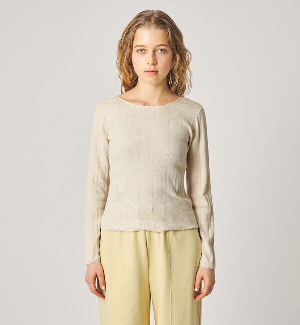 STEVEN ALAN「＜Steven Alan＞アイレット プルオーバー」|ニット・セーター|