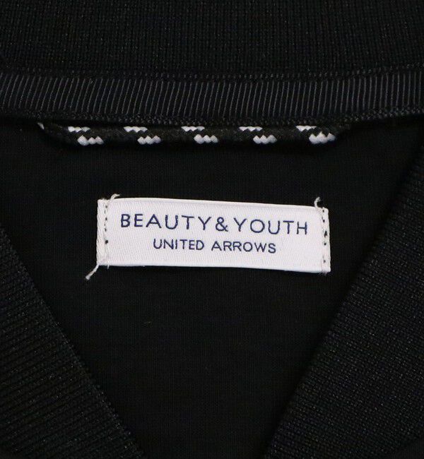 BEAUTY&YOUTH UNITED ARROWS「【WEB限定 WARDROBE SMART】ダブルニット ジップブルゾン/セットアップ対応【抗菌・防臭】」|ブルゾン・スタジャン|