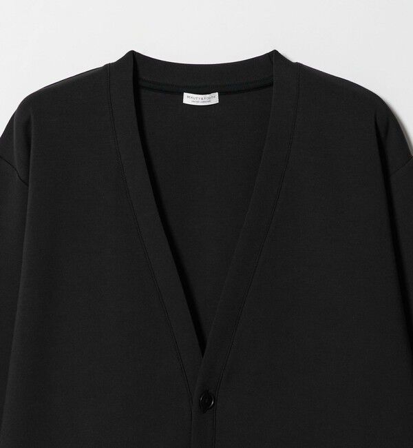 BEAUTY&YOUTH UNITED ARROWS「【WEB限定 WARDROBE SMART】ダブルニット カーディガン/セットアップ対応【抗菌・防臭】」|カーディガン|
