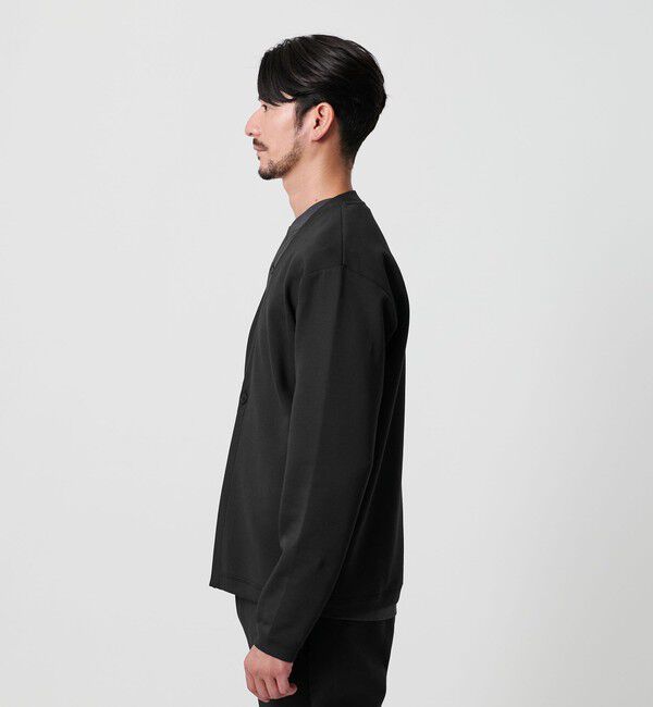 BEAUTY&YOUTH UNITED ARROWS「【WEB限定 WARDROBE SMART】ダブルニット カーディガン/セットアップ対応【抗菌・防臭】」|カーディガン|
