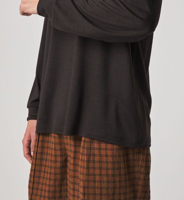 STEVEN ALAN「＜Steven Alan＞ メリノウール クルーネック ロングスリーブ Tシャツ」|Tシャツ・カットソー|