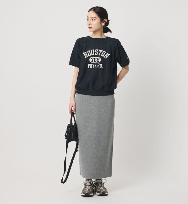 BEAUTY&YOUTH UNITED ARROWS「【別注】＜Champion＞ロゴスウェット ショートスリーブ プルオーバー」|スウェット・ジャージ|