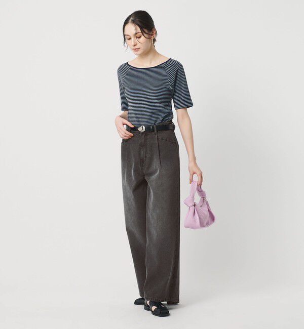 BEAUTY&YOUTH UNITED ARROWS「【WEB限定】タックワイド デニムパンツ」|デニム|